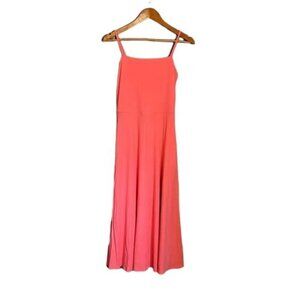 Gap Florida coral midi dress  Size small tall